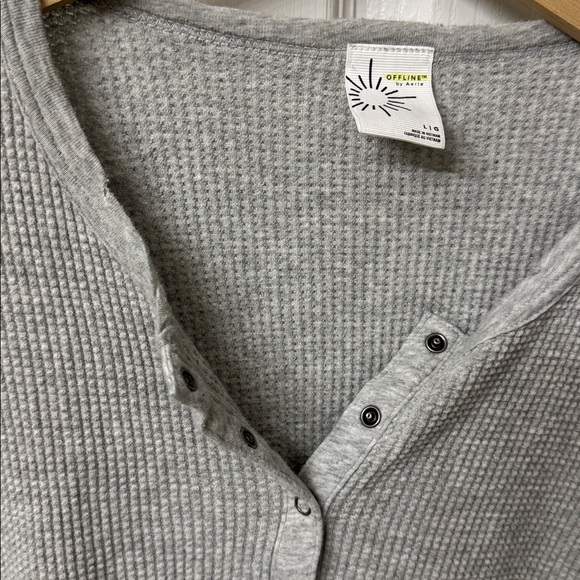 Aerie Offline Waffle Henley - Picture 2 of 7